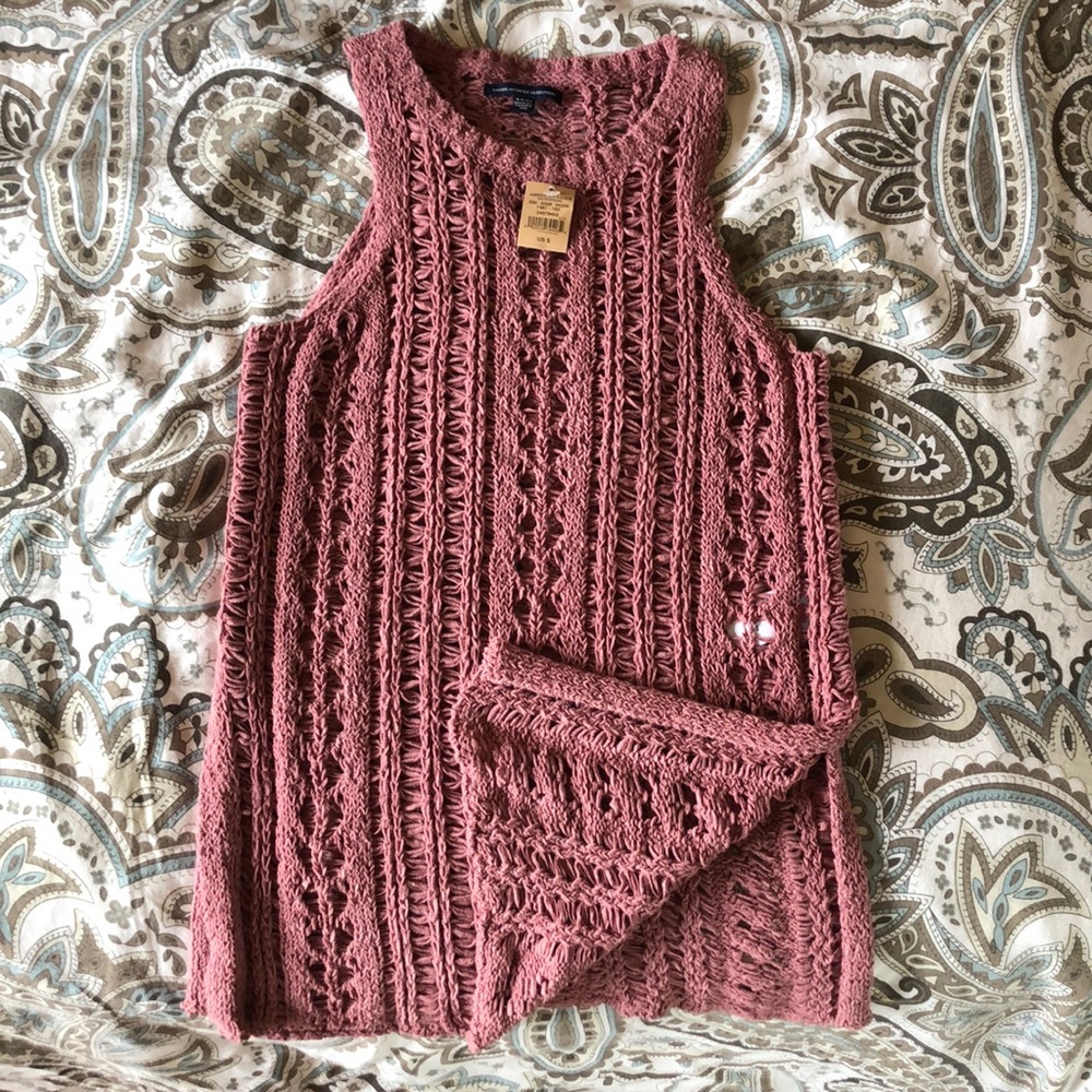 American Eagle woven tank
